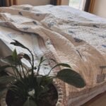 Sage Serenity Handblocked Quilt Set