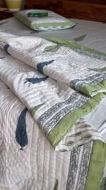 Garden Bloom Handblocked Quilt Set - Image 5
