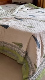 Garden Bloom Handblocked Quilt Set - Image 3