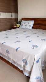 Sage Serenity Handblocked Quilt Set - Image 8