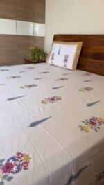 Madhavi Super King Size Bedsheet - Image 6