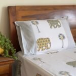Gaj Anand Super King Size Bedsheet