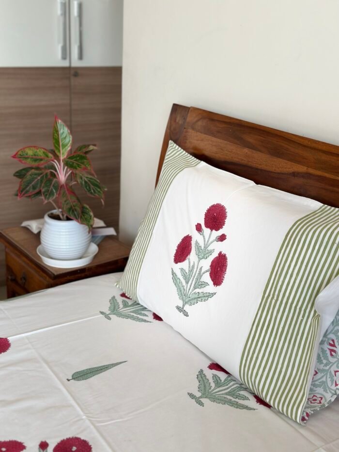 Mehrab Premium Handblocked Bedsheet - Image 6
