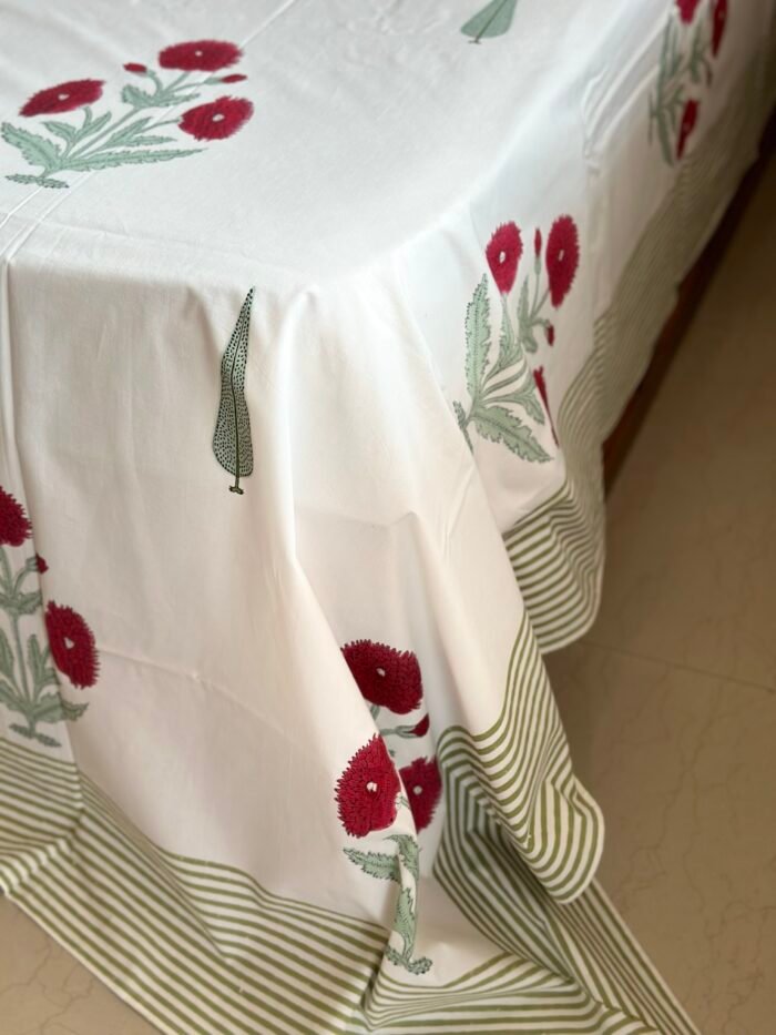 Mehrab Premium Handblocked Bedsheet - Image 5