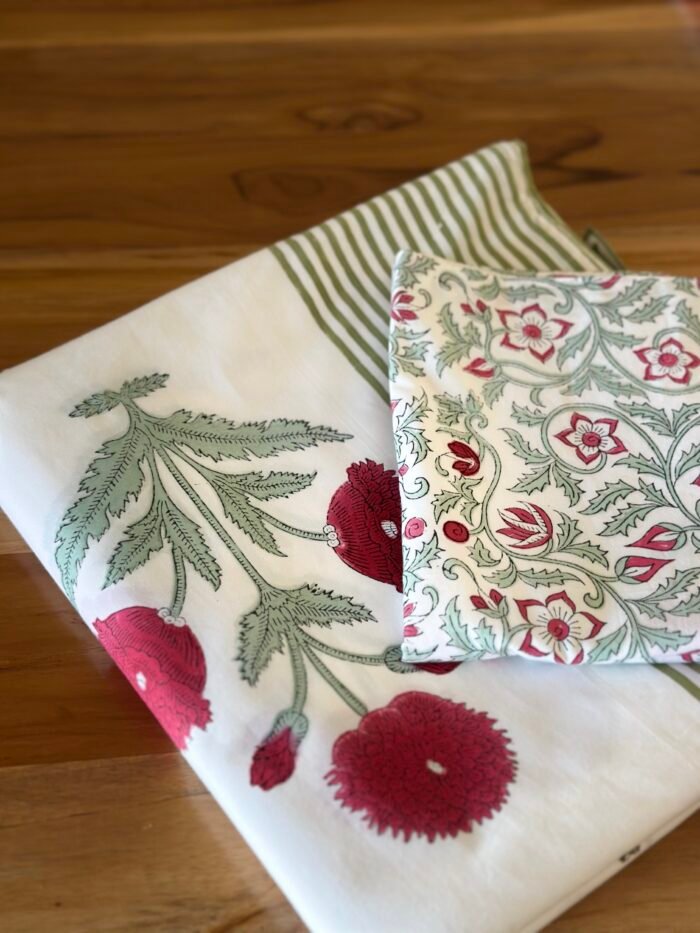 Mehrab Premium Handblocked Bedsheet - Image 2