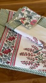 Zariya Premium Handblocked Bedsheet