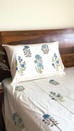 Mehrab Handblocked Premium Bedsheet - Image 6