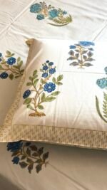 Mehrab Handblocked Premium Bedsheet - Image 5
