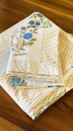 Mehrab Handblocked Premium Bedsheet - Image 2