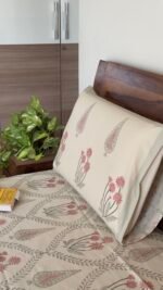 Nazm Handblocked Premium Bedsheet - Image 8