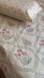 Nazm Handblocked Premium Bedsheet - Image 5