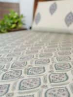 Seren Handblocked Premium Bedsheet - Image 5
